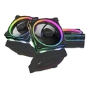 Case Fan 12cm Asus Prime MR120 Fan ARGB Reverse Black 3in1 3 pc(s)