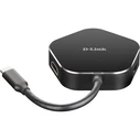 Docking Station D-Link 4-in-1 USB-C Hub with HDMI and Power Delivery