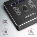 Docking Station Σκληρών Δίσκων Axagon ADSA-M2C USB 3.2 Gen 2 (3.1 Gen 2) Type-C Black