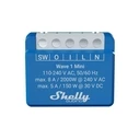 Smart Ενδιάμεσος Διακόπτης Shelly Qubino Wave 1 Mini LR Z-Wave Blue