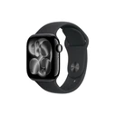 Smartwatch Apple Watch Series 11 GPS + Cellular 42mm Jet Black Aluminium with Black Sport - M/L