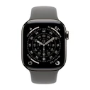 Smartwatch Apple Watch Series 11 GPS + Cellular 46mm Natural Titanium with Stone Grey Sport - M/L