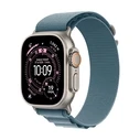 Smartwatch Apple Watch Ultra 3 GPS + Cellular 49mm Natural Titanium with Light Blue Alpine - Large