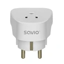 Αντάπτορας Πρίζας Savio AP-01 Travel US socket – EU plug