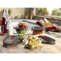 Δοχεία Φαγητού Zwilling 39506-006-0 Square Box 1.1L Black, Transparent 1 pc(s)