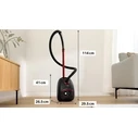 Ηλεκτρική Σκούπα Bosch Serie 4 BGB41POW1 850W Black bagged