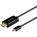 Καλώδιο HDMI Savio CL-190 USB-C to HDMI , 30Hz, 1m, plastic