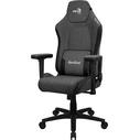 Καρέκλα Gaming Aerocool CROWNASHBK, Ergonomic Aeroweave, Black