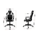 Καρέκλα Gaming Huzaro FORCE 2.5 White Mesh