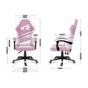 Καρέκλα Gaming Huzaro Force 4.4 Pink Mesh