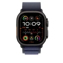 Λουράκι Wearable Apple 49mm Navy Alpine Loop - Small - Black Titanium Finish