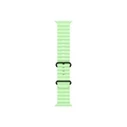 Λουράκι Wearable Apple Black Titanium Finish Green Fluoroelastomer, Titanium