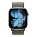Λουράκι Wearable Apple MFFJ4ZM/A Green Nylon, Recycled polyester, Spandex