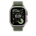 Λουράκι Wearable Apple MFT54ZM/A Green Titanium, Polyester, Spandex, Nylon