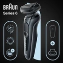 Ξυριστική Μηχανή Braun Series 6 61-N1200s Foil Trimmer Black