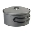 Προετοιμασία Φαγητού Camping Esbit PT1100HA Pot 1.1L Aluminium, Black