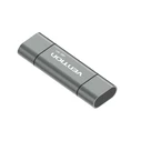 Card Reader Vention USB3.0 Multi-function Card Reader Gray Metal Type