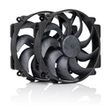 Case Fan Noctua NF-A14x25r G2 PWM Sx2-PP chromax.Black - dual set, Black