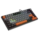 Gaming Πληκτρολόγιο Savio ASTRAL Black JADE 3 COLOURS USB QWERTY US International