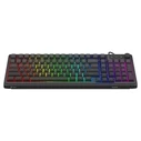 Gaming Πληκτρολόγιο Savio Galaxis USB QWERTY US English Black