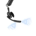 Headset VOIP Shokz OpenMeet Wireless Bluetooth Bone Conduction Videoconferencing