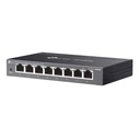 Network Switch TP-Link Omada ES208G Managed L2 Gigabit Ethernet (10/100/1000) Black