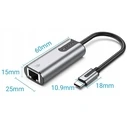 USB Αντάπτορας Δικτύου Vention USB-C Gigabit Ethernet