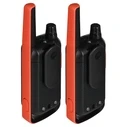 Walkie-Talkie Motorola T82 Twin Pack two-way radio 16 channels Black,Orange