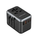 Αντάπτορας Πρίζας Vention 65W GaN Travel and Charger 2x USB-A 2x USB-C