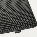 Αξεσουάρ Τουαλέτας Γάτας Diamentiq Black rectangle box mat - cat litter tray mat - 45 x 60 cm