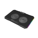 Βάση Laptop Fury GUNBAI G3 Cooling Pad 14.1–17.3" with 2 Fans, RGB Lighting, 2× USB