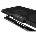 Βάση Laptop Fury GUNBAI G3 Cooling Pad 14.1–17.3" with 2 Fans, RGB Lighting, 2× USB