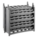 Βάση για Μπουκάλια Rotho Vario Wine Rack Anthracite - Stand for 6 Bottles