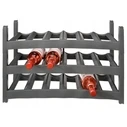 Βάση για Μπουκάλια Rotho Vario Wine Rack Anthracite - Stand for 6 Bottles
