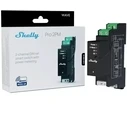 Ενδιάμεσος Διακόπτης Shelly Wave Pro 2PM LR two-channel Z-Wave DIN rail controller