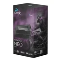 Ενδοεπικοινωνία Μηχανής Cardo Packtalk Neo Duo Motorcycle intercom 2 channels 1600 m Black