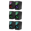 Ηχεία Υπολογιστή Speakers 2.0 Defender J4 2.0 6W LED USB Black