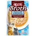 Λιχουδιές/Σνακ Γάτας Inaba Ciao Broth Chicken & Scallop 40g