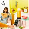 Μπλέντερ Tefal Blend Up BL190AF0 blender 0.85 L 1000 W Beige, Black, Transparent