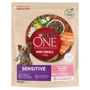 Ξηρά Τροφή Σκύλων Purina One Mini/Small Sensitive Salmon, rice 800 g