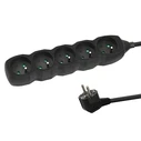Πολύπριζο Esperanza ELK208K Power strip 5GN/3M Black