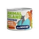 Υγρή Τροφή Γάτας Animal Island Everyday Turkey and duck for kittens 185g