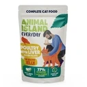 Υγρή Τροφή Γάτας Animal Island Everyday Veal and poultry with liver 4 x 85g
