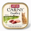 Υγρή Τροφή Γάτας Animonda Carny Country Chicken, Veal + Venison 100 g