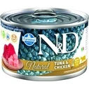 Υγρή Τροφή Γάτας Farmina N&D Cat Natural Tuna&Chicken- wet cat food - 140 g