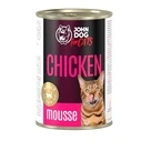 Υγρή Τροφή Γάτας John Dog For cats Chicken Mousse 400g