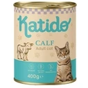 Υγρή Τροφή Γάτας Katido Calf 400g