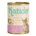 Υγρή Τροφή Γάτας Katido Turkey with duck 400g