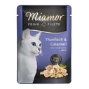 Υγρή Τροφή Γάτας Miamor Feine Filets Tuna with squid 100g