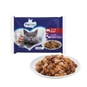 Υγρή Τροφή Γάτας Prevital Beef and rabbit with turkey in jelly – wet cat food – 4 x 100g